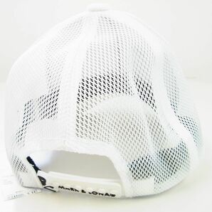 1円★MARK&LONA マーク&ロナ★Gauge Mesh Cap アイアンスカルロゴメッシュキャップ【MLF-2A-FC17】ホワイト白【本物保証】入手困難★レアの画像3