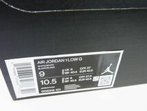 正規品★NIKE ナイキ★AIR JORDAN 1 LOW G エアジョーダン メンズ ゴルフシューズ★US9 27cm【DD9315-101】ホワイト白【本物保証】レア品_画像10