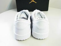 正規品★NIKE ナイキ★AIR JORDAN 1 LOW G エアジョーダン メンズ ゴルフシューズ★US9 27cm【DD9315-101】ホワイト白【本物保証】レア品_画像4