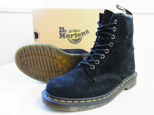 正規★Dr. Martens ドクターマーチン★8EYE BOOT 8ホールショートブーツメンズ 26cm★UK7【21466001】ブラック黒【本物保証】バックスキン