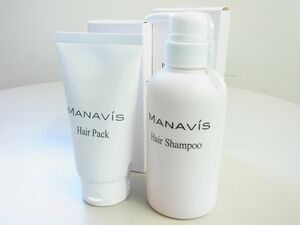 正規品★MANAVIS マナビス★Hair Shampoo＆Hair Pack 薬用シャンプーC 310ml＆ヘアパック(洗い流すタイプ)150g ２本セット【本物保証】