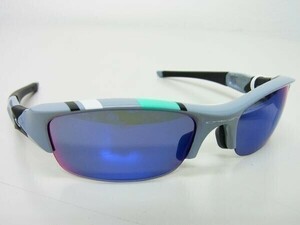 正規品★OAKLEY オークリー★FLAK JACKET（A）フラックジャケットA 【OO9112-6314】赤レッドイリジウム灰グレー【本物保証】