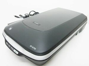  used *EPSON Epson *GT-X770 scanner desk-top type color image scanner [K5YW002956] black black [ genuine article guarantee ] operation verification unknown * junk 
