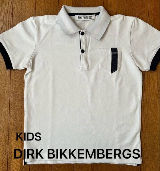 美品!DIRK BIKKEMBERGSの子供用ポロシャツ 10A(130cm)