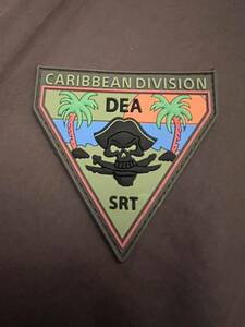 DEA DEA SRT パッチ PVC FBI ATF US LE 装備 US カリブDEASRT用