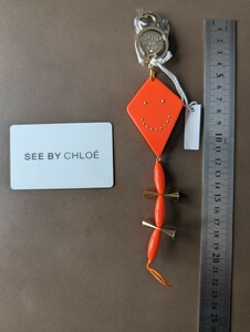 キーホルダー　シーバイクロエ　変わった飾り　See By Chloe