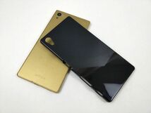 Xperia Z5 SO-01H SOV32 ハードケース カバー シンプル ブラック_画像7