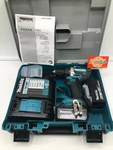 【使用回数少なめ！！】☆Makita/マキタ 18v充電式ドライバドリル DF484DRGX [IT8AXZXADGQK]