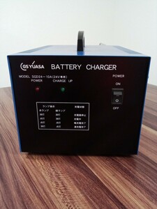 [BC018]GS YUASA battery charger SGD24-10A(24V exclusive use ) secondhand goods 