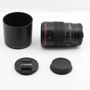 ★美品★ CANON キヤノン EF100mm F2.8L マクロ IS USM