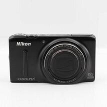 ★良品★ Nikon ニコン COOLPIX S9500 BK マットブラック_画像6