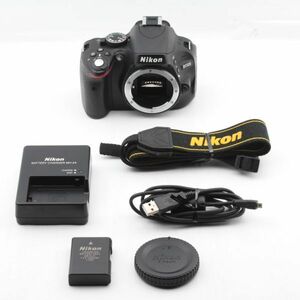 ショット数3894回。★良品★ Nikon ニコン D5100 ボディ