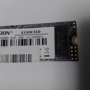 ■ SSD M.2 ■ 512GB （44時間） 正常判定 HIKVISION E100N 送料無料の画像4