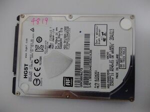 ■ 4819時間　1.5TB ＝ 1500GB ／HGST　正常判定　送料無料