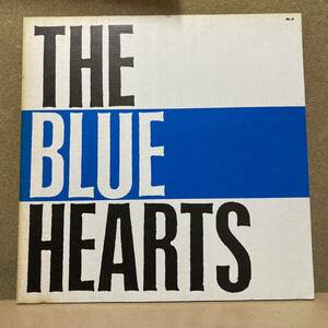 *LP THE BLUE HEARTS/ The * Blue Hearts meldac MEL-20 first record 1987 year 