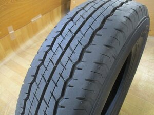 新車外しタイヤ バリ山 イボ付き 195/80R15 107/105N LT ダンロップ SP175N 1本 2023年製造 200系 ハイエース NV350 キャラバン