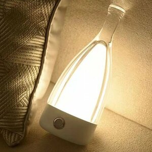 テーブル ランプ LED ポータブル コードレス 充電 ライト 照明 インテリア 装飾 瓶 デザイン 卓上 DYL520