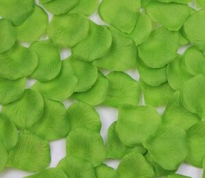  artificial flower petal rose 1000 sheets ( green ) DJ2142