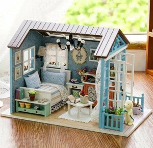 最安値 ドールハウス ミニチュアハウス 部屋 手作り DIY おもちゃ 家具キット コレクション ディスプレー ZCL560