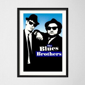 ブルースブラザーズ the blues brothers　キャンバスポスター 50×70cm アート　プリント　枠なし　海外製 DYL014