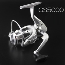 高性能 スピニングリール GS5000 ♪ 右巻 左巻 交換可能 ルアー ライトタックル 青物 ヒラメ など DJ080_画像1