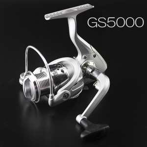 高性能 スピニングリール GS5000 ♪ 右巻 左巻 交換可能 ルアー ライトタックル 青物 ヒラメ など DJ080