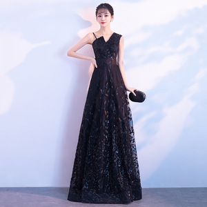 新品 カラードレス　ロングドレス　結婚式　二次会　お色直し　パーティ　ステージ　 Evening dress DJ449