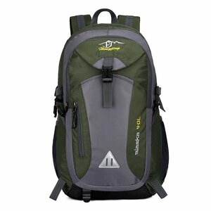 リュック メンズ レディース 防水 スポーツ 軽量 リュックサック 32L アウトドア キャンプ ジム 登山 散歩 ミリタリーグリーンDYL205