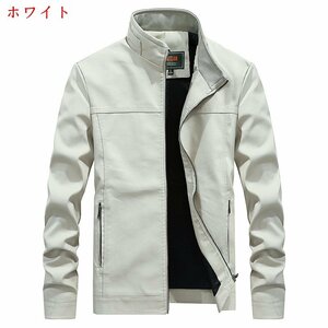 秋冬アウタ ライダースジャケット バイクジャケット メンズ レザージャケット 革ジャン ブルゾンＭ~4XL DLY598