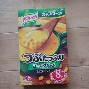 クノール　カップスープ　つぶたっぷり　コーンクリーム