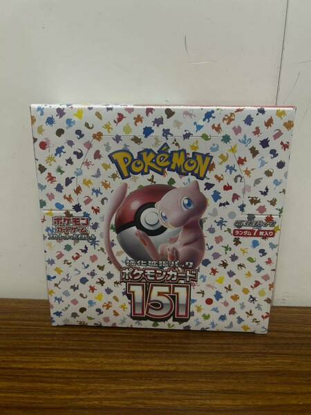 ポケモンカード 151 シュリンク付き 新品未開封 1BOXポケモンカードゲーム ポケモンカード BOX