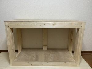  custom-made wooden tank stand width 1200× inside 600× height 600 tropical fish reptiles etc. 