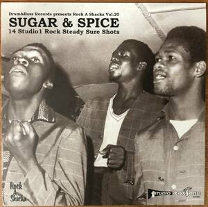 LP Record: Rock A Shacka Vol. 20 - Sugar & Spice - 14 Studio 1 Rock Steady Sure Shots; Reggae: Studio One: Rocksteady