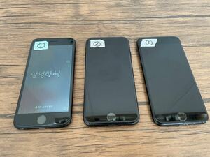 Apple（アップル）iPhone7 ブラック 3台セット 利用制限◯ スマートフォン アイフォン ジャンク 部品取り