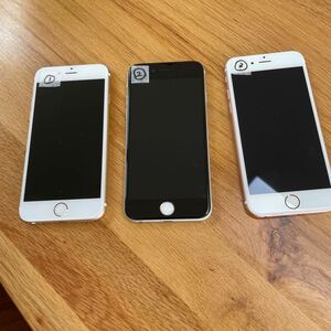 Apple（アップル）iPhone6s ゴールド シルバー ローズゴールド 3台セット 利用制限◯ スマートフォン アイフォン ジャンク 部品取り
