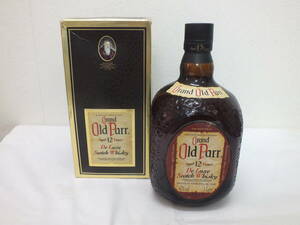 ★【未開栓】Grand Old Parr 12年 デラックス スコッチ ウイスキー 1000ml 43% 　箱付★