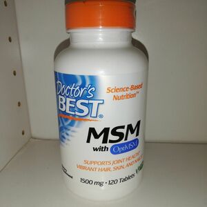 オプティMSM MSM 1500mg 120タブレット Doctor's Best