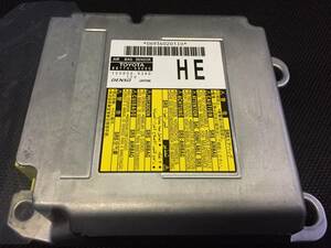 ヴェルファイア アルファード AGH30/35 GGH30/35 89170-58080 エアバッグ コンピューター ECU 修理します。保証付き エアーバック AB13781