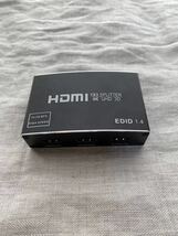 HDMIスプリッタ1の3アウト★3台同時にモニタに映るゲームやパソコンにも★4K HDMIスプリッタデュプリケート_画像1