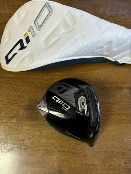 ★送料無料 超美品★TaylorMade テーラーメイド Qi10 LS ドライバー 【10.5°】 ヘッドのみ 純正ヘッドカバー