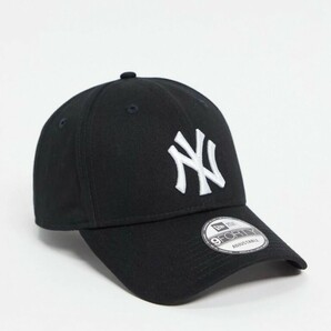 ニューエラ 9FORTY NY ロゴ キャップ 【ブラック】MLB メジャーリーグ NEW ERA 帽子 ヤンキース