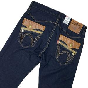  Edwin exclusive Vintage 404 Denim pants W36 Second Class XV GENUINE QUALITY JEANS made in Japan EXS404-100-S
