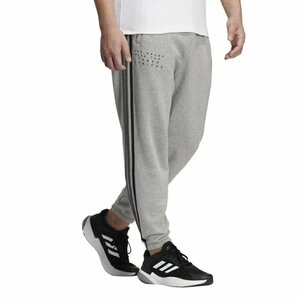  Adidas City sweat pants L size Grace Lee stripe s French Terry tapered 