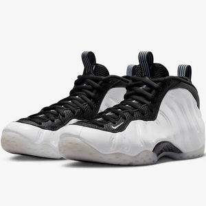 ナイキ エア フォームポジット ワン 25cm 定価28600円 ホワイト/ブラック 白 黒 AIR FOAMPOSITE ONE ペニー・ハーダウェイ スニーカー