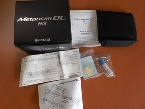 ☆シマノ　１５　メタニウム　DC　HG右（Shimano　１５　Metanium　DC）保証書 空箱　オイル　カバー他☆