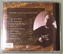 ダック・ベイカー Duck Baker/Spinning Song - Plays The Music Of Herbie Nichols/スピニング・ソング〜ハービー・ニコルズ作品集/帯付CD_画像2