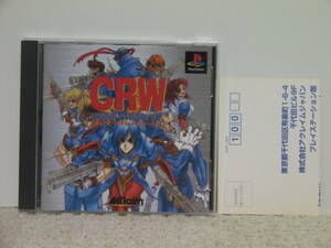 ■■ 即決!! PS カウンターレボリューションウォー（ハガキ付き）CRW Counter Revolution War／プレステ1 PlayStation ■■