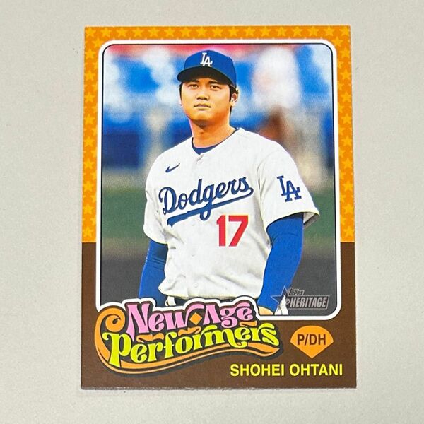 2024 topps heritage ヘリテージ　大谷翔平　ドジャース　Dodgers インサート　カード