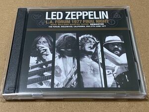 LED ZEPPELIN ■ L.A. FORUM 1977 FINAL NIGHT MIKE MILLARD MASTER TAPES: REMASTER ■