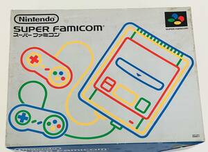 1 jpy start Super Famicom body SFC Hsu famiSHVC-001/005 NINTENDO Nintendo retro used Junk operation not yet verification including in a package un- possible 